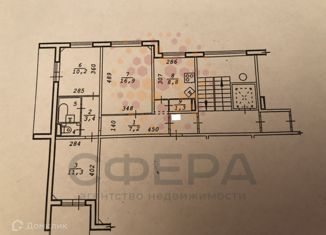 Продажа 3-ком. квартиры, 63 м2, Новосибирск, улица Марата, 6, улица Марата
