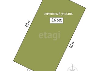 Продается участок, 8.6 сот., деревня Большие Акияры