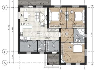 Продам дом, 118 м2, поселок Сокол, Солнечная улица, 1