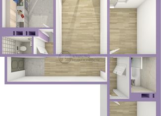 Продается 3-ком. квартира, 73.04 м2, Казань, улица Александра Курынова, 1/4, ЖК Светлая Долина