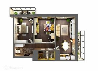 Продаю 3-ком. квартиру, 85.3 м2, Казань, улица Галеева, 8Ак3, ЖКа Грин Сити