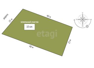 Продам земельный участок, 10 сот., Перовское сельское поселение