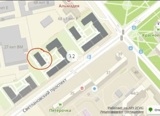 Продам квартиру студию, 24.3 м2, Санкт-Петербург, метро Удельная, проспект Энгельса, 27Т