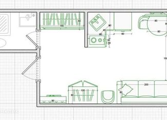 Продается квартира студия, 16.7 м2, Москва, улица Старый Гай, 2к3, улица Старый Гай
