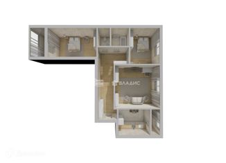 Продажа 3-ком. квартиры, 64.9 м2, Воронеж, улица Маршала Жукова, 4, Коминтерновский район