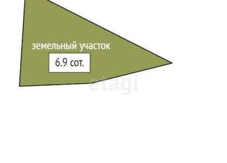 Продается участок, 6.9 сот., поселок Элита, Нагорная улица