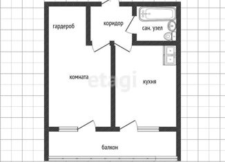 Продам 1-комнатную квартиру, 36.3 м2, Краснодар, ЖК Отражение, Конгрессная улица, 41