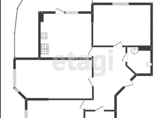 Продаю трехкомнатную квартиру, 76.8 м2, Краснодар, Воронежская улица, 47/11, микрорайон Черемушки