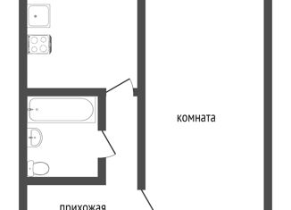 Продаю однокомнатную квартиру, 24.6 м2, Ирбит, улица Свердлова, 10