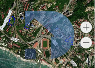 Продам земельный участок, 550 сот., Сочи, микрорайон Яна Фабрициуса, улица Яна Фабрициуса