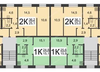 2-ком. квартира на продажу, 38 м2, Нижний Новгород, улица Афанасьева, 33, улица Афанасьева