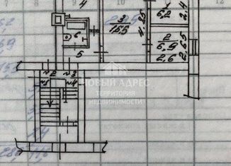 Продажа 3-ком. квартиры, 40.2 м2, Калуга, улица Радищева, 5