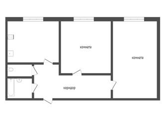 Продажа двухкомнатной квартиры, 45 м2, Тюменская область, улица Маяковского, 32