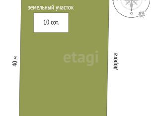 Продается земельный участок, 10 сот., садовые участки 3-й массив