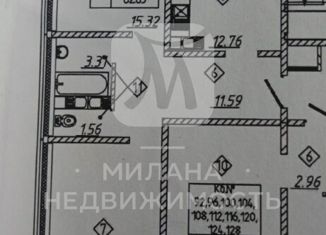 Продается 2-ком. квартира, 62.5 м2, Оренбург, улица Поляничко, 11/4