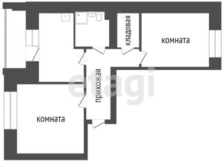 Продажа двухкомнатной квартиры, 66.9 м2, Красноярск, улица 9 Мая, 20А