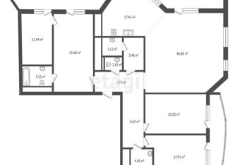 Продаю 5-ком. квартиру, 175.4 м2, Ростовская область, Социалистическая улица, 150