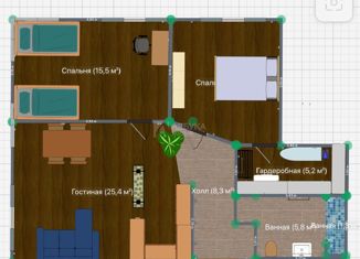 Продам 3-комнатную квартиру, 70.2 м2, Москва, проспект Генерала Дорохова, 39к1В, метро Минская