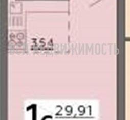 Квартира на продажу студия, 31.68 м2, Воронеж, улица 121 Стрелковой Дивизии, 9, ЖК Суворов-Сити