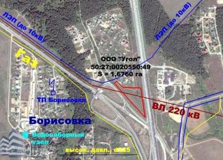 Продам земельный участок, 169 сот., деревня Борисовка, Весёлая улица, 5