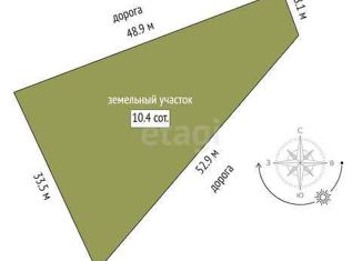 Продается земельный участок, 10.4 сот., поселок Торгили, Станционная улица