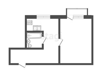 Продаю 1-комнатную квартиру, 31.8 м2, Таганрог, 27-й переулок, 27