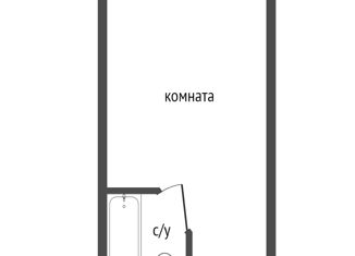 Квартира на продажу студия, 13.7 м2, Красноярский край, улица Королева, 12
