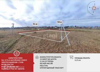 Земельный участок на продажу, 11.9 сот., деревня Коняшина