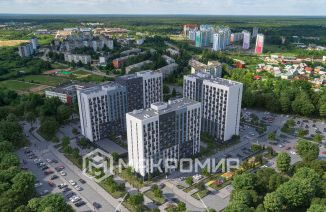 Продажа 1-комнатной квартиры, 33 м2, Киров, ЖК Ривер Парк, Прибрежный бульвар, 2