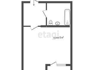 Продажа квартиры студии, 33.3 м2, Верхняя Пышма, улица Огнеупорщиков, 1Б