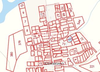 Земельный участок на продажу, 17 сот., деревня Шемякино
