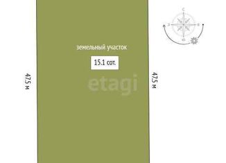Продается участок, 15.1 сот., поселок Плодопитомник, Лунная улица