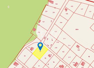 Продаю земельный участок, 6.7 сот., посёлок Рассвет, Центральная улица