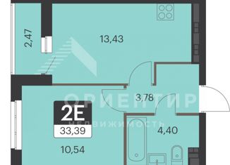 Продам 1-ком. квартиру, 33.5 м2, Свердловская область, улица Академика Ландау, 37