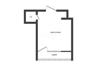 Продам квартиру студию, 20 м2, Краснодар, Степная улица, 1/1к4, ЖК Мозаика