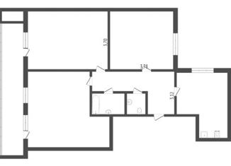 Продаю трехкомнатную квартиру, 88.1 м2, Омск, ЖК Созвездие, улица 1-й Красной Звезды, 79