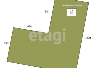 Продажа участка, 72 сот., село Зыбины