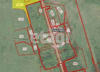 Продам земельный участок, 640 сот., деревня Василёво