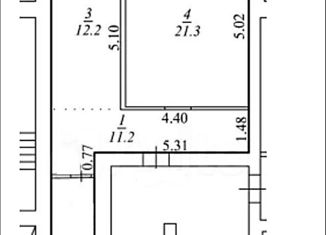 Продаю 1-комнатную квартиру, 50.2 м2, Воронеж, улица Декабристов, 32