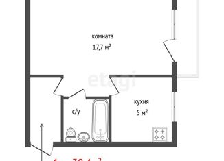 Продажа 1-комнатной квартиры, 30.4 м2, Екатеринбург, улица Корепина, 32А, улица Корепина