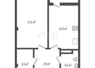 Продажа 1-комнатной квартиры, 30 м2, Ростов-на-Дону, проспект 40-летия Победы, 63/10