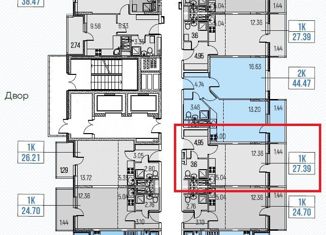 Продажа квартиры студии, 27.4 м2, Казань, улица Ярышлар, 4, ЖК Станция Спортивная