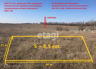 Продаю участок, 8.5 сот., село Левадки