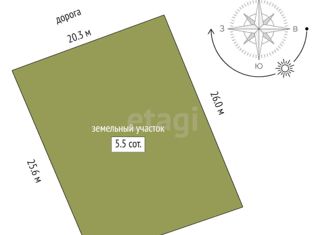 Продается дом, 25 м2, Тюмень, Восточный округ, Вишнёвая улица