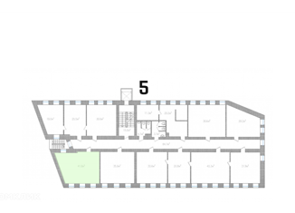 Аренда офиса, 41.9 м2, Санкт-Петербург, Бумажная улица, 3