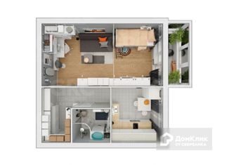 Продам 1-ком. квартиру, 34.5 м2, посёлок городского типа Сириус, Нагорный тупик, 13В, ЖК Сорренто Парк