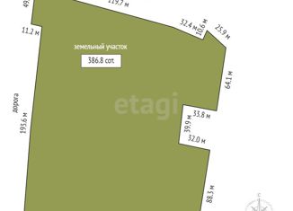 Участок на продажу, 386.8 сот., Солнечное сельское поселение