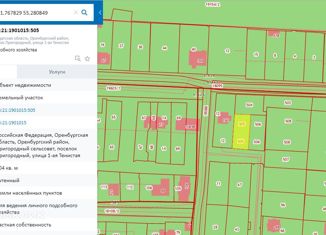 Продам участок, 6 сот., посёлок Пригородный, Цветочная улица, 1