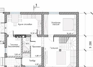 Продаю дом, 153.7 м2, Калининградская область, Садовая улица