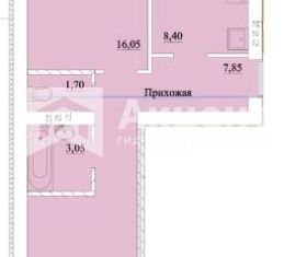 Продаю двухкомнатную квартиру, 54.1 м2, Кохма, улица Виктора Дубравина, 8